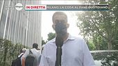 In diretta: Milano, la coda al Pane Quotidiano