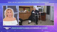 Patrizia: ''Peso 185 kg e non mi muovo più, aiutatemi a dimagrire''
