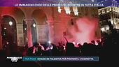 Covid-19, le immagini choc delle proteste