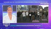 Covid-19, chiusure alle 18: i ristoratori apparecchiano a terra per protestare