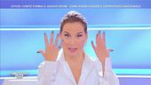 Barbara D'Urso: ''Ricordatevi di lavare le mani''