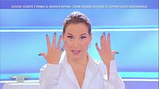 Barbara D'Urso: ''Ricordatevi di lavare le mani''