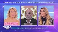 Paolo Brosio prega al ''GFVIP'. Soleil Sorge: ''Brosio predica bene e razzola male''.