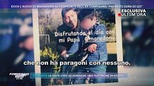 Ecco l'audio di Maradona al fidanzato della ex compagna