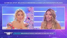 GFVIP, Lite furiosa Maria Teresa Ruta - Stefania Orlando