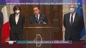 Incontro Draghi-Berlusconi: le parole del leader di Forza Italia