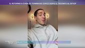 Tommaso Zorzi: il ritorno a casa dopo il trionfo al GFVip