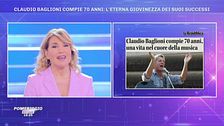 Claudio Baglioni compie 70 anni