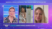 Marina La Rosa si spoglia