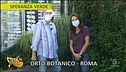 La cappella vivente all'orto botanico di Roma