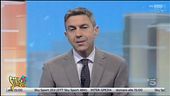 Costacurta da record a Striscia lo Striscione