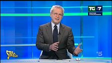 Enrico Mentana, la gaffe sugli scontri di Washington