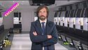 Inter-Juve, il video esclusivo di Pirlo nell'intervallo
