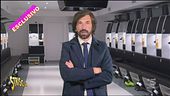 Inter-Juve, il video esclusivo di Pirlo nell'intervallo