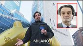 Tapiro d'oro gigante a Regione Lombardia
