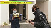 Tapiro d'oro a Giuseppe Conte