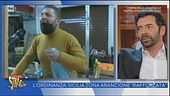 Alberto Matano e le mascherine