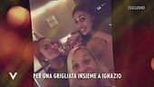 Cecilia Rodriguez e Ignazio Moser: saluti dall'Argentina