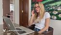 Michelle Hunziker alle prese con la DAD