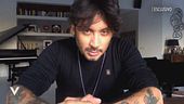 Fabrizio Moro con una dedica per  Deddy