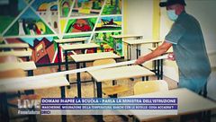 Domani riapre la scuola