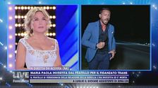 Maria Paola investita dal fratello per il fidanzato trans