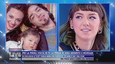 Per la prima volta in tv la figlia di Asia Argento e Morgan