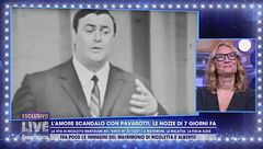 L'amore scandalo con Pavarotti, le nozze di 7 giorni fa