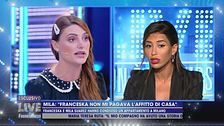 Franceska e Mila Suarez hanno condiviso un appartamento a Milano