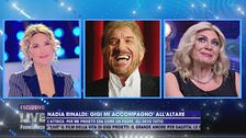 L'addio a Gigi Proietti, il ricordo commosso di Nadia Rinaldi: "Mi accompagnò all'altare"