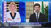 Il ministro della Salute Speranza a Live Non è la D'Urso: "Non sarà un Natale come gli altri"
