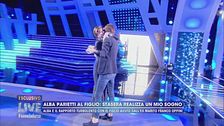 Alba Parietti, suo figlio e l'amore che li lega