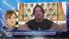 Il crollo di Francesco dopo la morte della fidanzata
