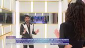 Antonella Mosetti e Federico Fashion Style si confrontano nell'ascensore