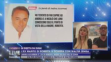 L'ex marito di Roberta Termali si schiera con Walter Zenga