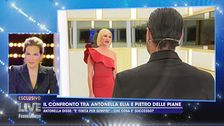 Il confronto tra Antonella Elia e Pietro Delle Piane