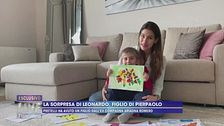 La sorpresa di Leonardo, figlio di Pierpaolo