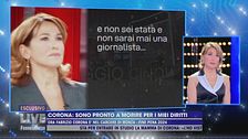Corona e i suoi scontri in tv