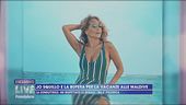 Jo Squillo e la bufera per la vacanza alle Maldive