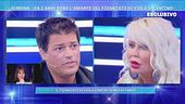 Il compagno di Viola Valentino faccia a faccia con l'amante
