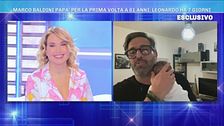 Marco Baldini papà per la prima volta