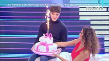 I 50 anni di Samantha De Grenet: ora posso festeggiare con mio figlio