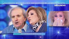 Iva Zanicchi e il fratello insieme in tv