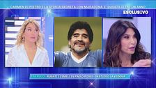 Carmen Di Pietro, la storia segreta con Maradona