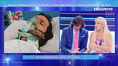 Maria Teresa Ruta e il fratello Stefano dopo il grave incidente in bici