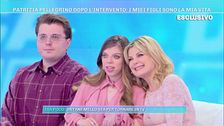 Patrizia Pellegrino ed i figli Tommaso, Arianna e Gregory: un amore sconfinato che va oltre le difficoltà
