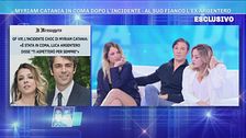 Myriam Catania in coma dopo l'incidente - Al suo fianco l'ex Argentero