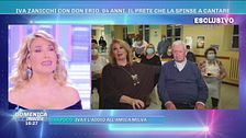 Iva Zanicchi con don Erio, il prete che la spinse a cantare