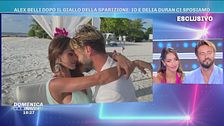 La proposta di matrimonio di Alex Belli a Delia Duran