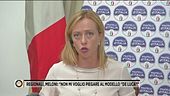 Regionali, parla Giorgia Meloni
